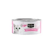 Kit Cat - Chicken & White Bait Toppers 80G