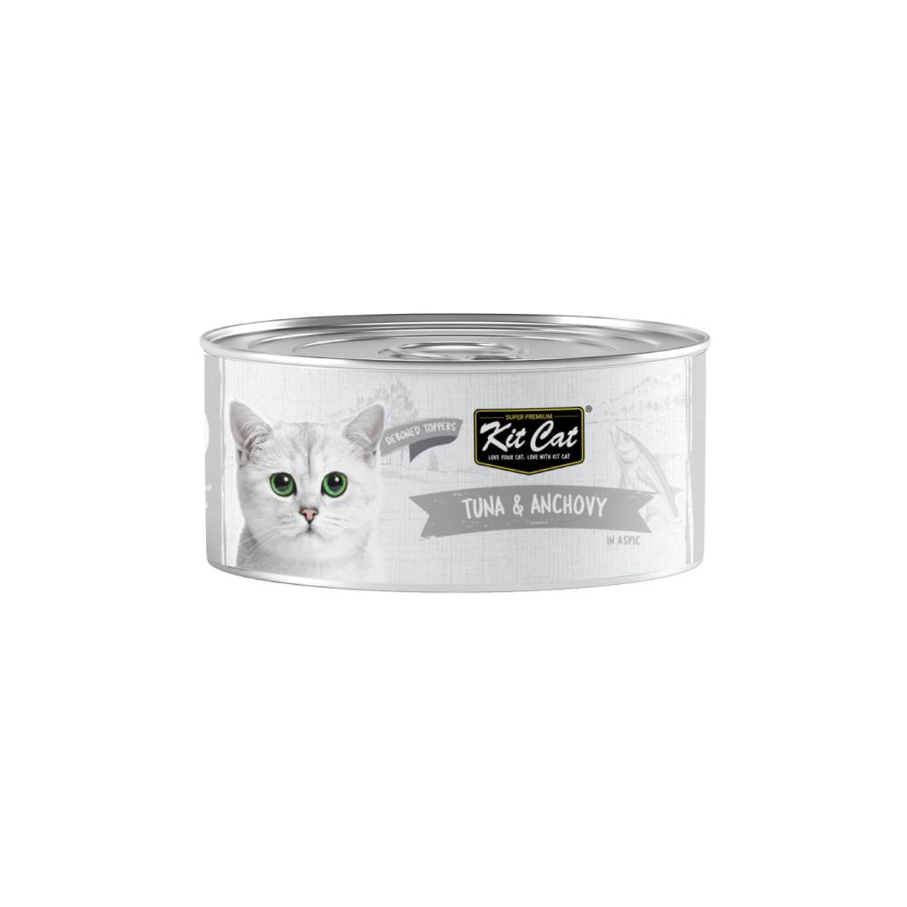 Kit Cat - Tuna & Anchovy Toppers 80G