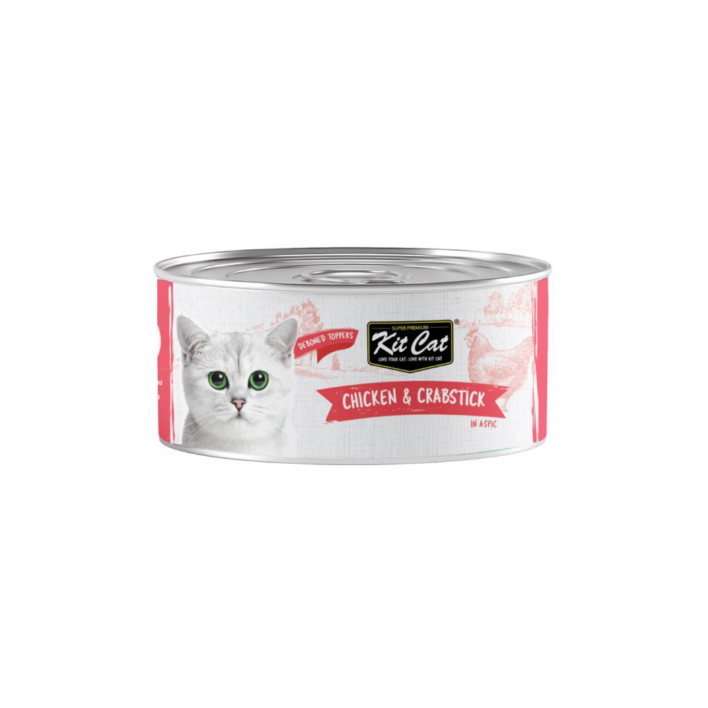 Kit Cat - Chicken & Crabstick Toppers 80G
