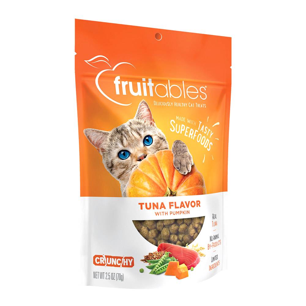 Fruitables Tuna Flavor With Pumpkin Cat Treats 70 G
