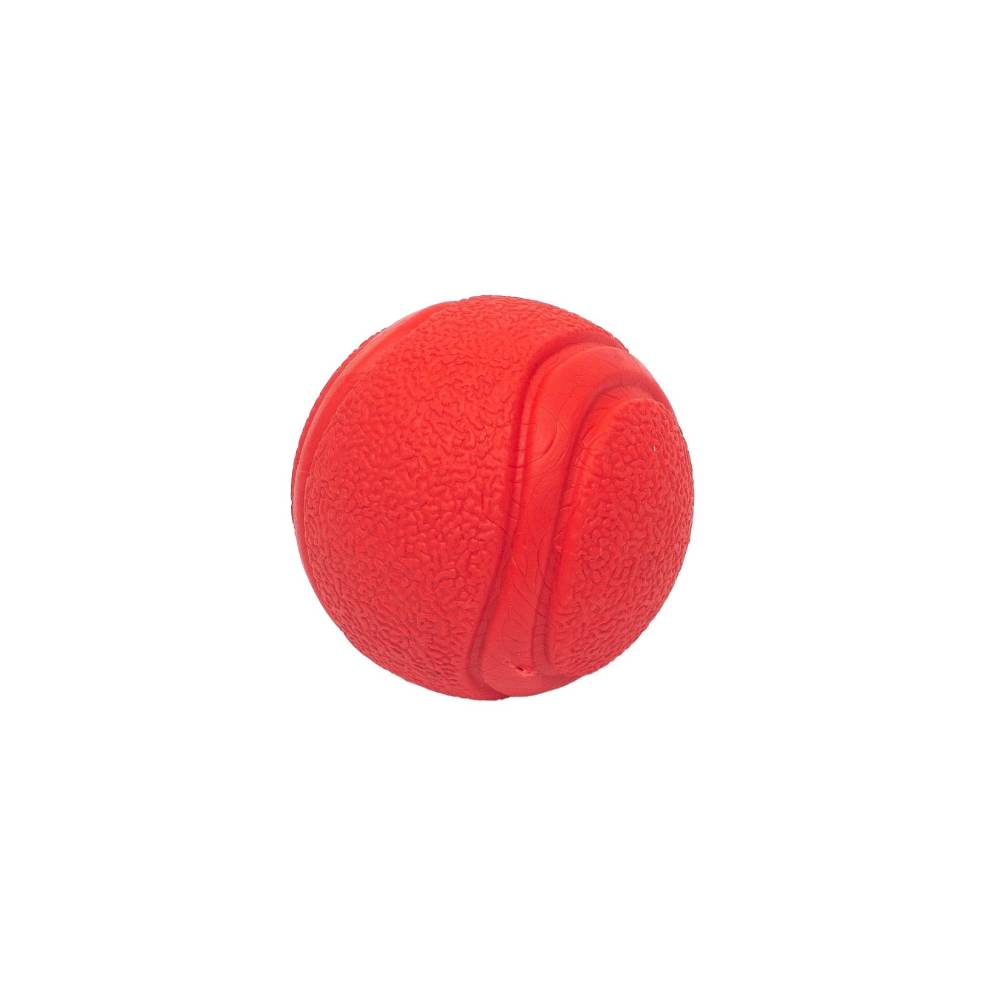 Heavy Duty Rubber Ball Dog Toy - Small Breed Fetch & Chew Ball