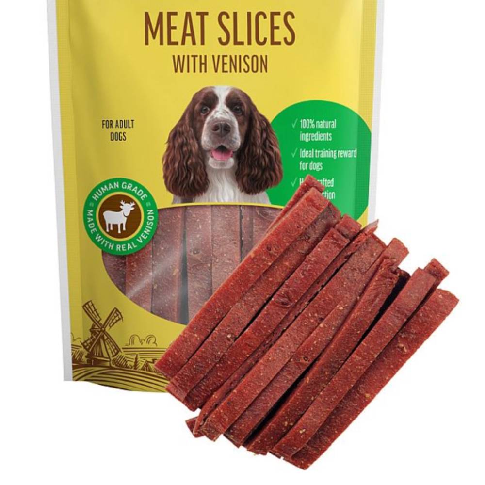 Dog Fest - Slices With Venison For Adult Dogs 90G