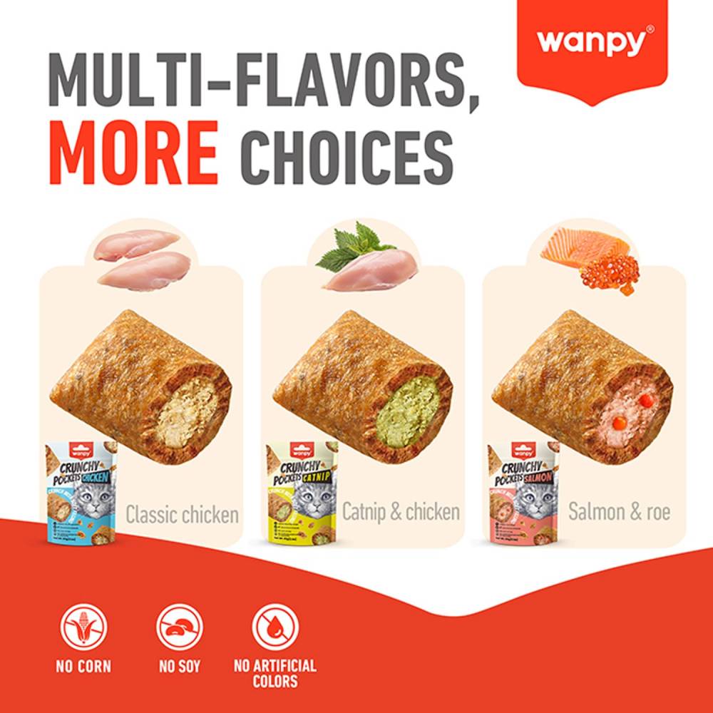 WANPY - Crunchy Pocket - 60g