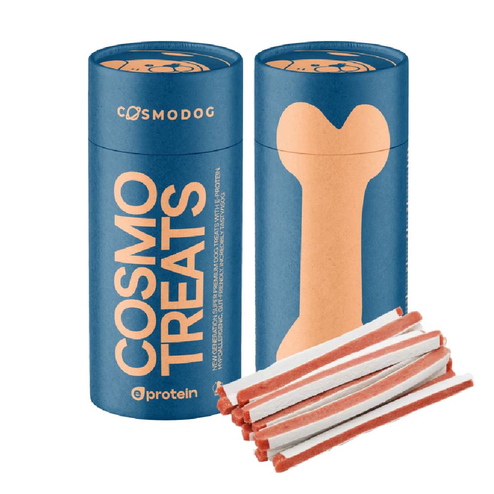 Cosmopet CosmoDog Treats Tube 150g – Insect Protein, Hypoallergenic & Sustainable | 3 Variants