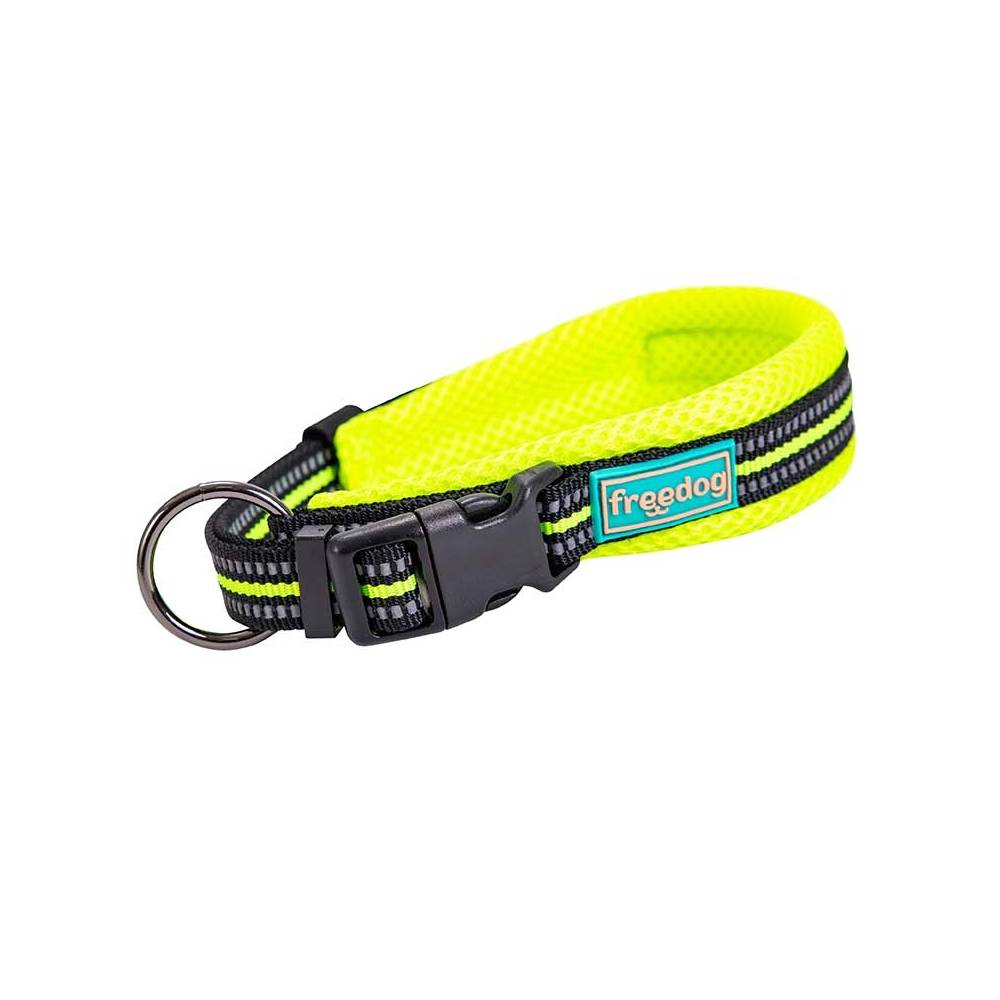 Freedog Sport Dog Collar | Soft Padded & Reflective | Small – 15mm