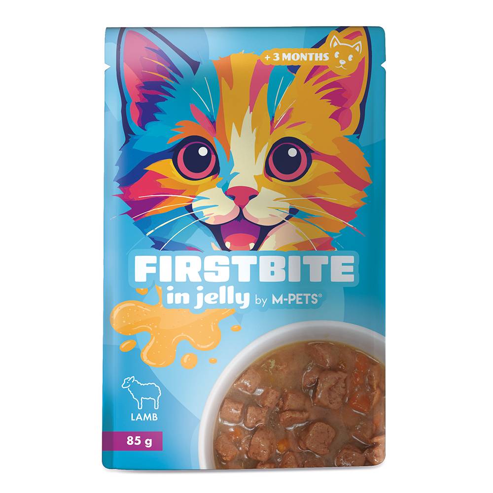 M-PETS - Firstbite Cat Wet Food Pouches in Jelly - 85g