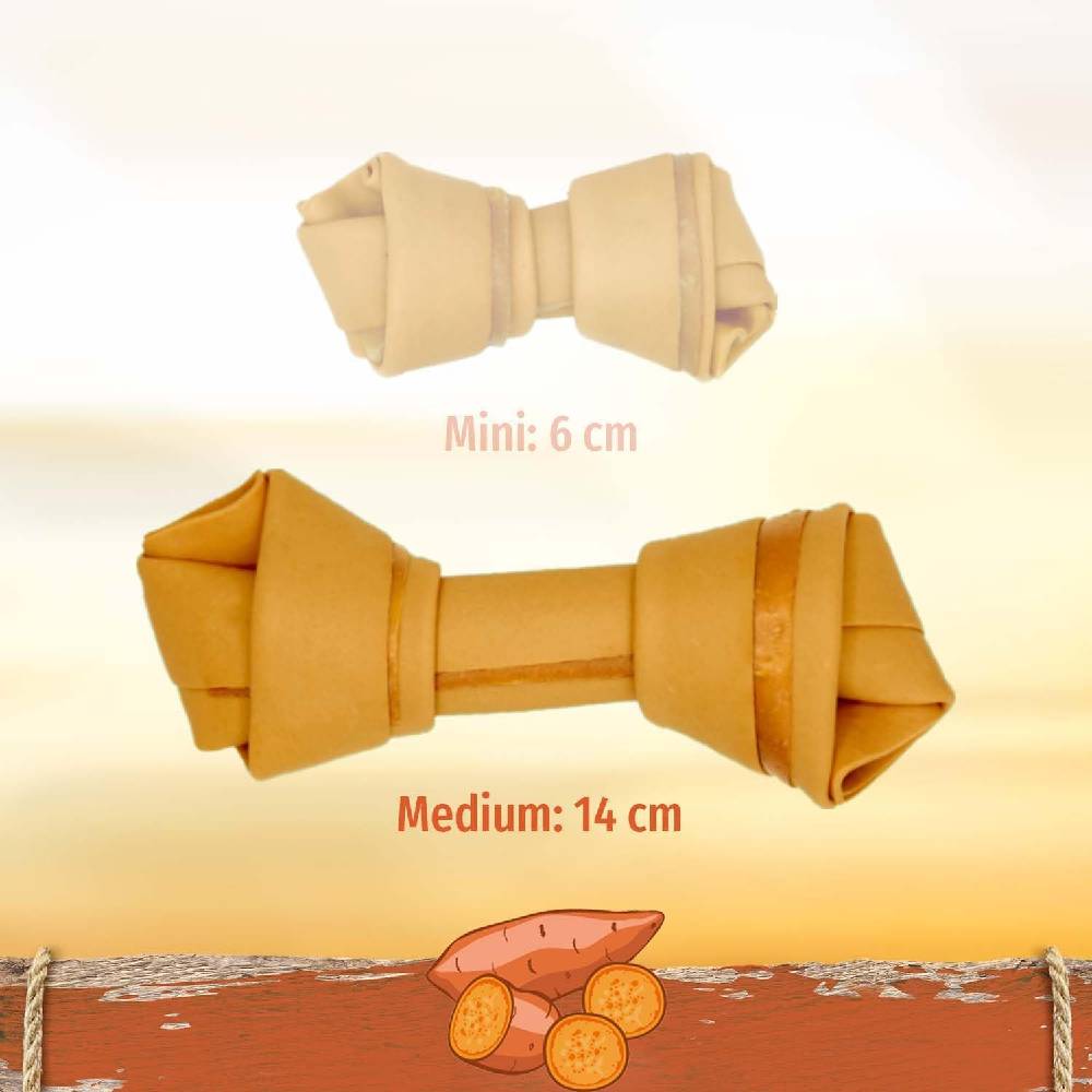 SmartBones Sweet Potato Chews for Dogs – Medium, 2 Pack