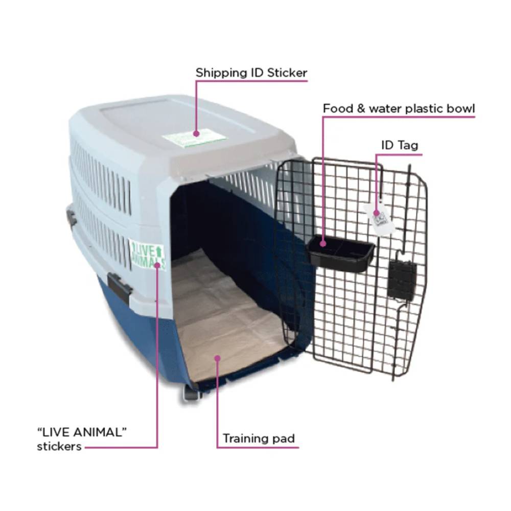 M-Pets IATA-Compliant Pet Travel Kit – Dog & Cat | Airline Approved