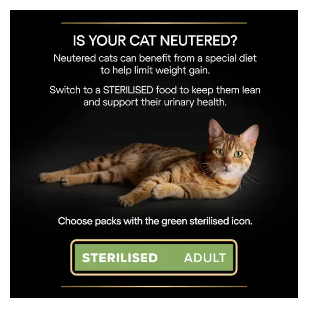 Purina - Pro Plan Cat Sterilised Adult Maintenance Beef & Chicken (10 x 85g)