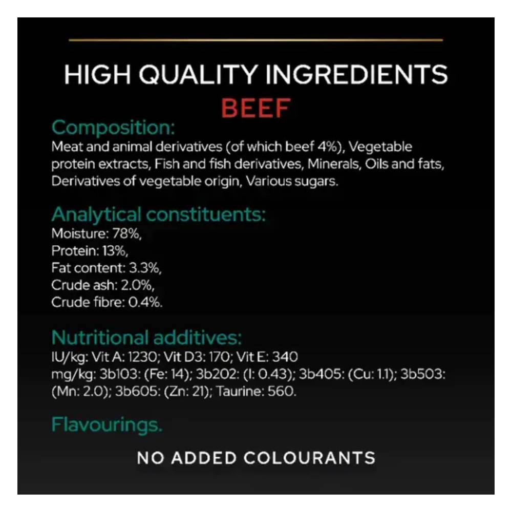 Purina - Pro Plan Cat Sterilised Adult Maintenance Beef & Chicken (10 x 85g)