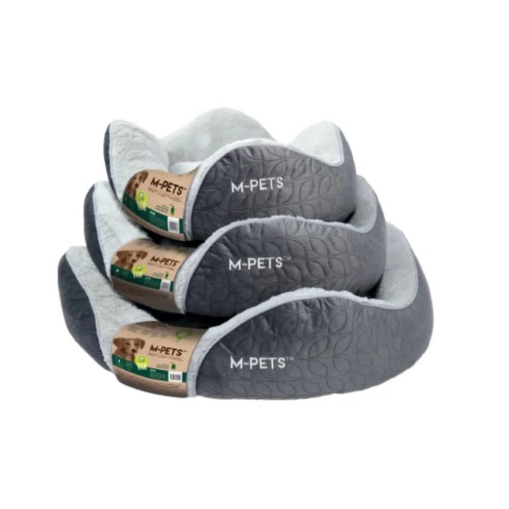 M-Pets Ulva Eco Basket Bed — Recycled, Anti-Slip & Ultra-Soft for Dogs & Cats