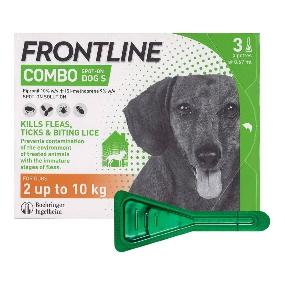 Frontline Combo Spot-On Flea & Tick Treatment for Cats & Dogs