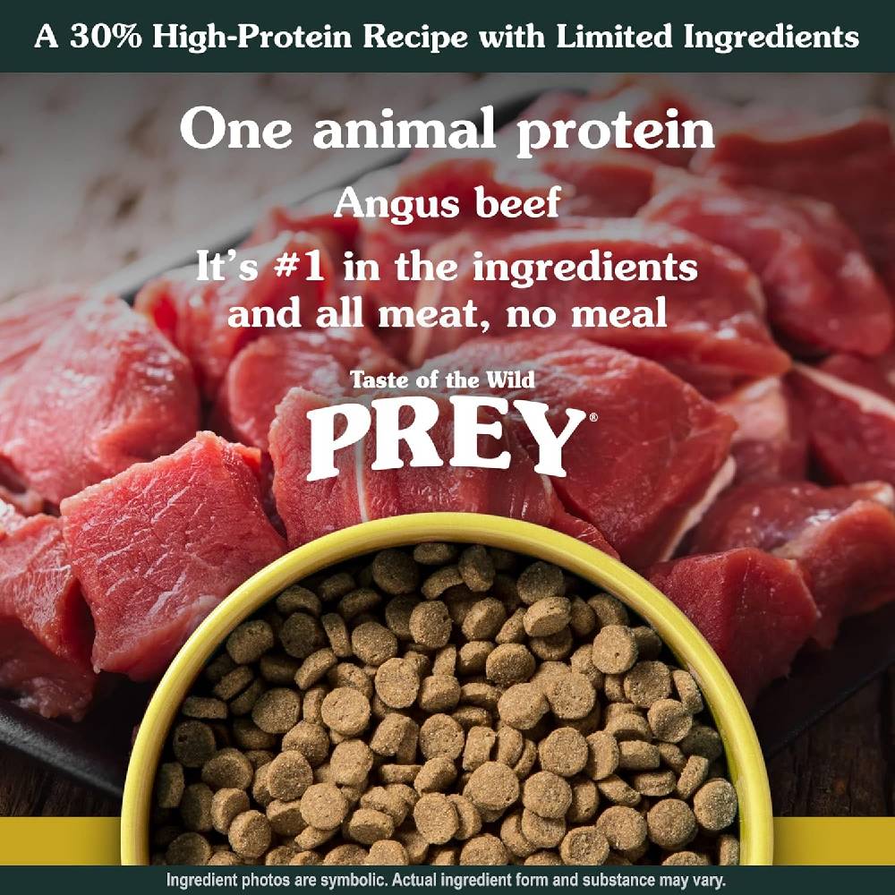 Taste of the Wild PREY Angus Beef Limited Ingredient Dry Cat Food