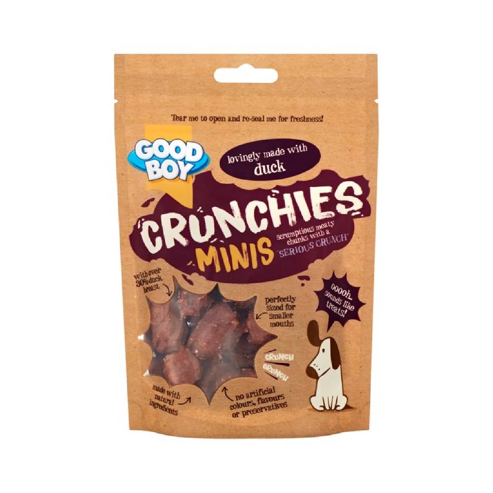 Goodboy Crunchies Mini Duck Dog Treats – 60g
