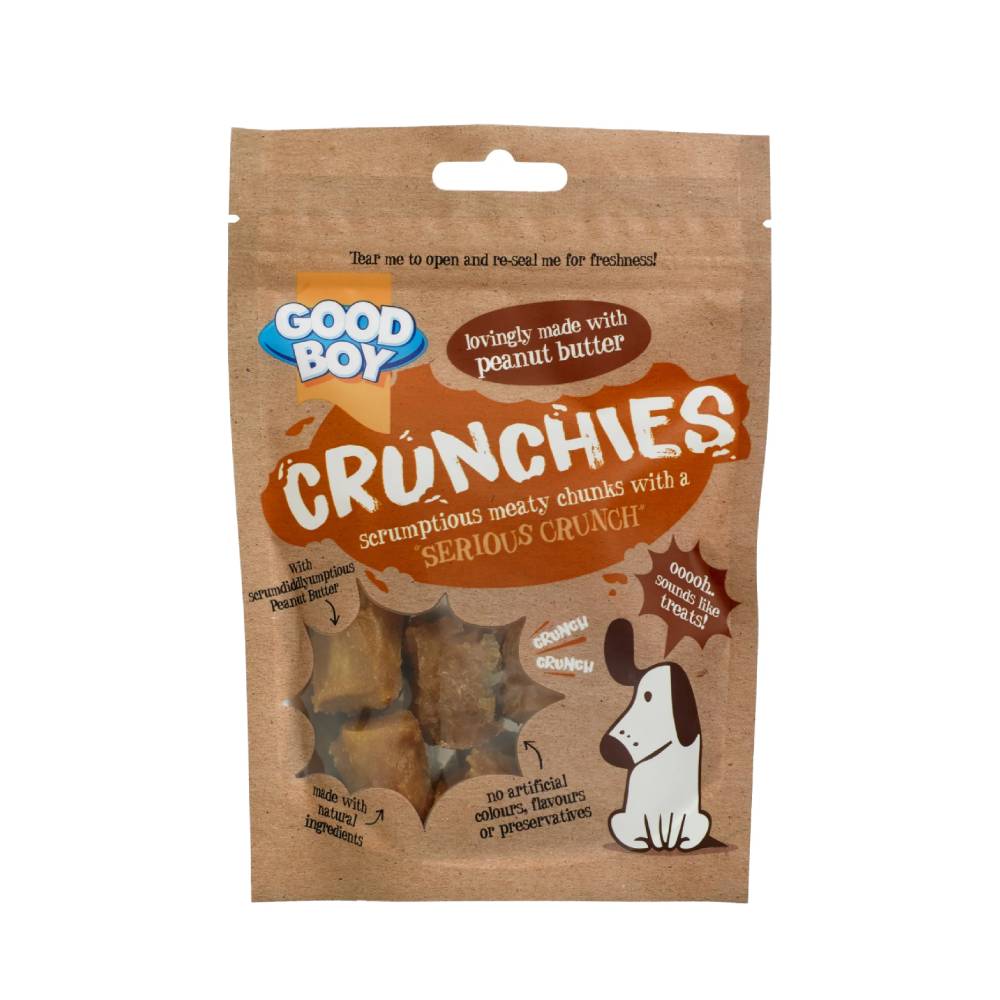 Goodboy Crunchies Peanut Butter Dog Treats – 54g
