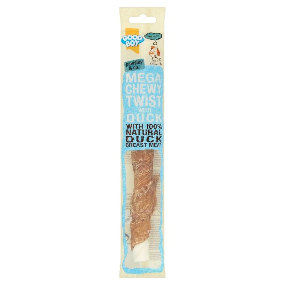 Goodboy Mega Duck Twist Dog Treat – 70g | Rawhide & Duck Breast