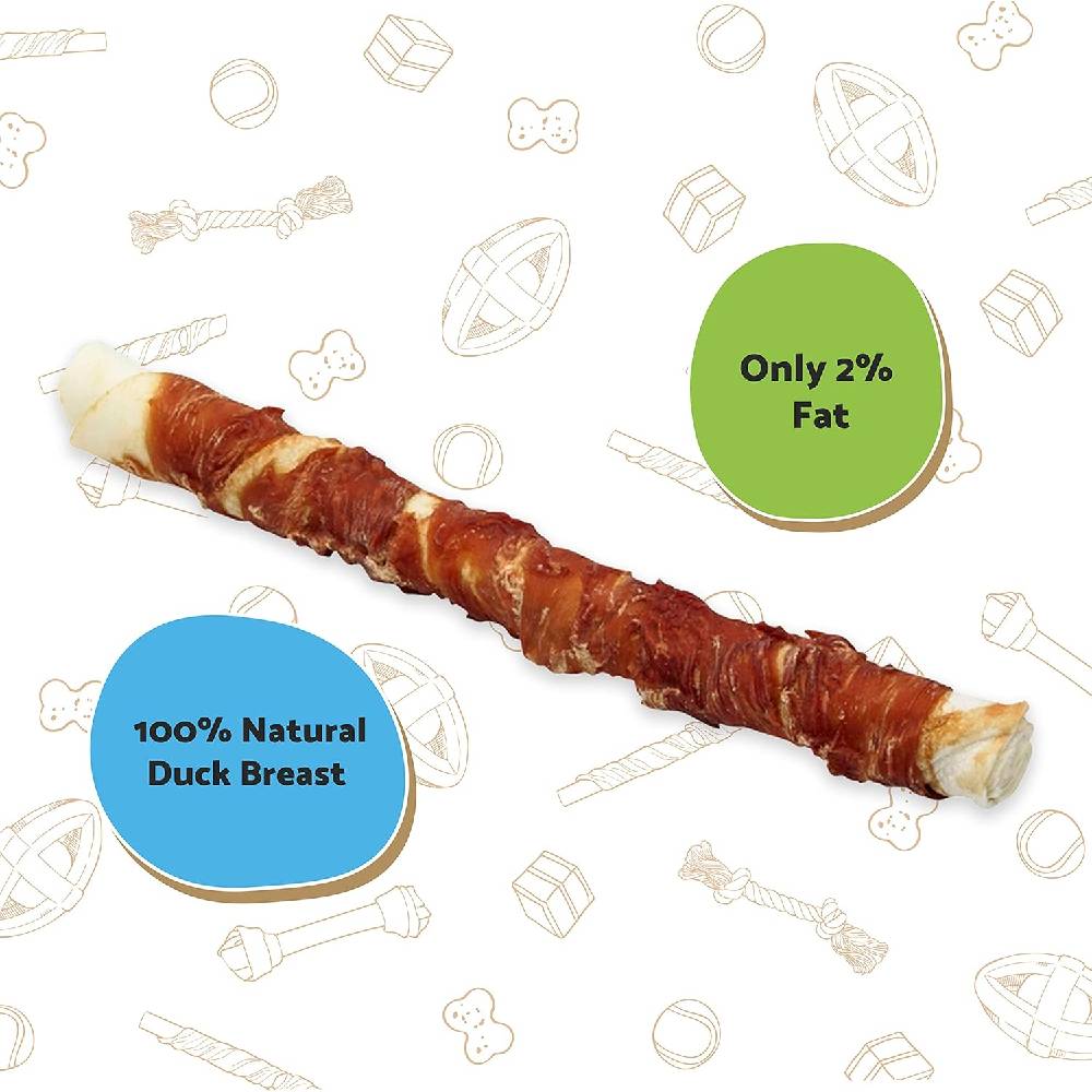 Goodboy Mega Duck Twist Dog Treat – 70g | Rawhide & Duck Breast
