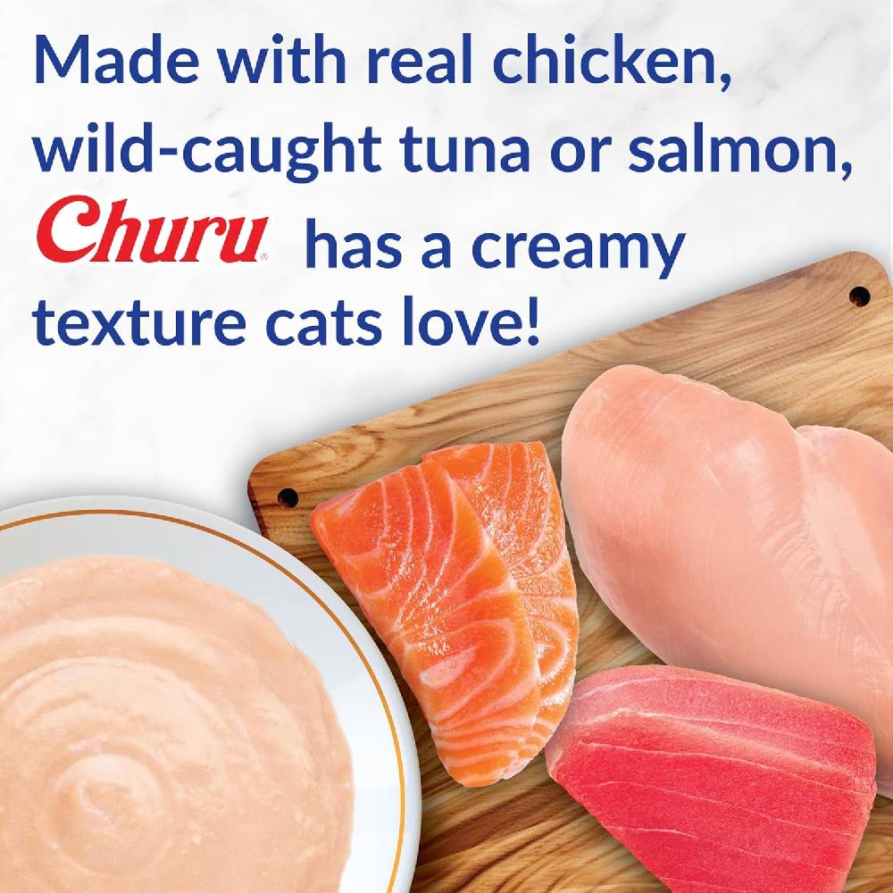 Inaba Churu Cat Treats Tuna Variety Pack – 14g x 20 Tubes
