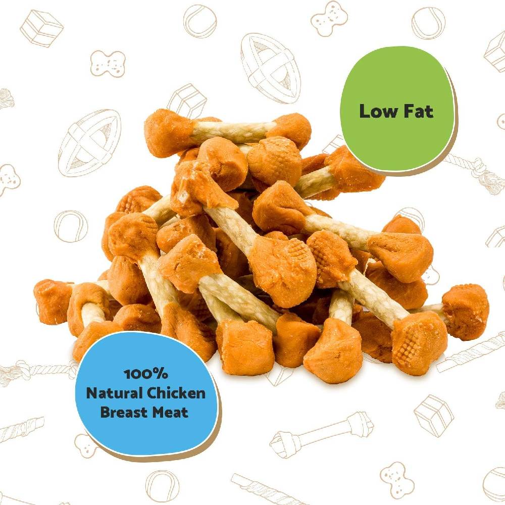 Good Boy Chewy Chicken Dumbbells Dog Treats, 350g
