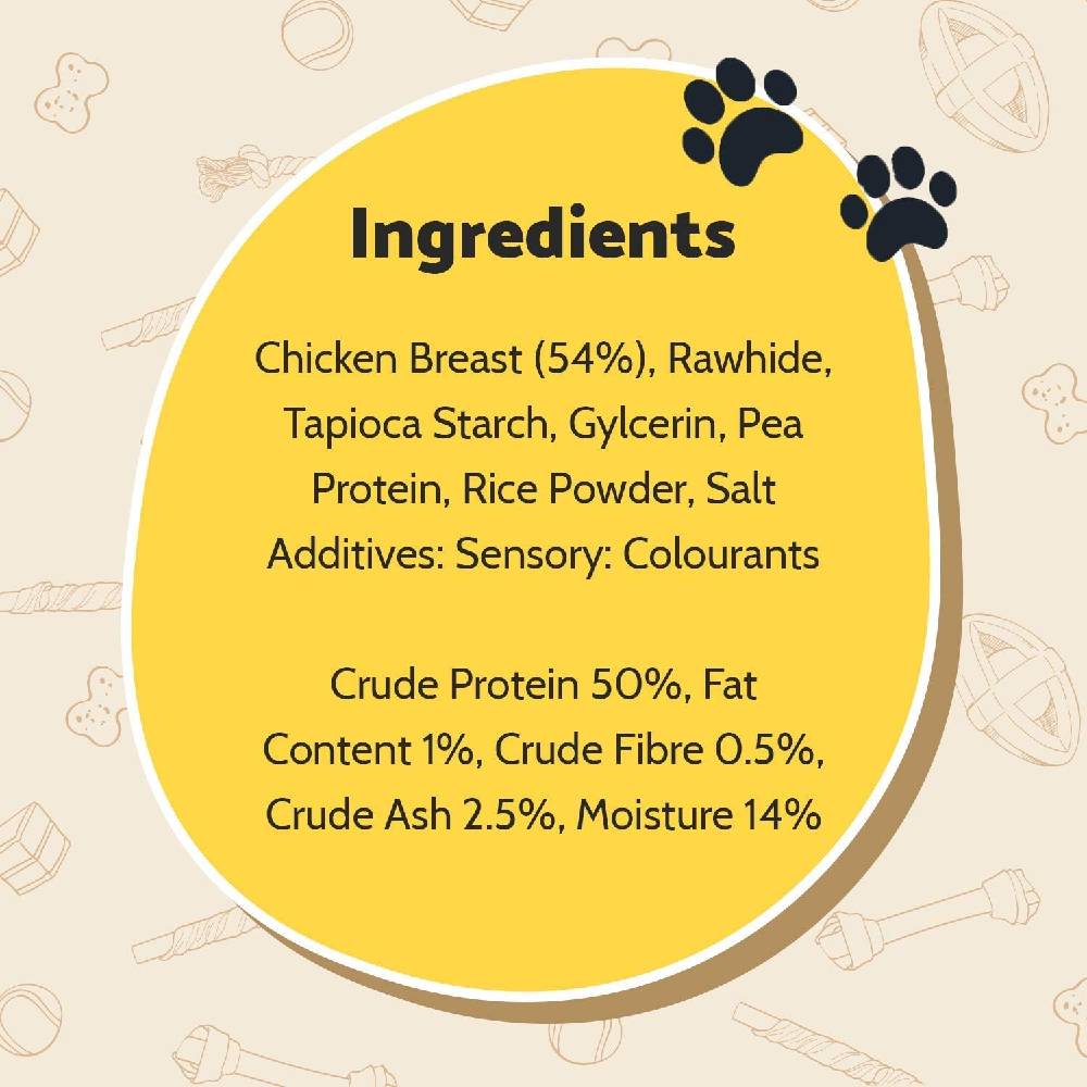 Good Boy Chewy Chicken Dumbbells Dog Treats, 350g
