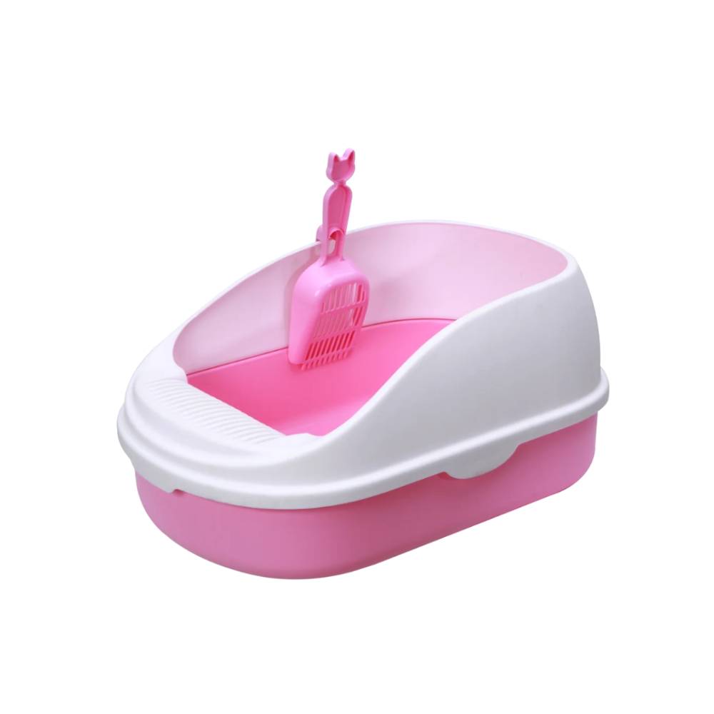 Pawsitiv Emma Classic Cat Litter Tray with Scoop – 50×34×22.5 cm