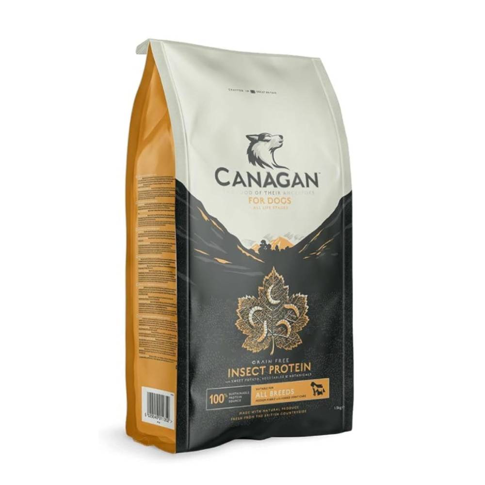 Canagan Insect Protein Grain Free Dry Dog Food – All Breeds 1.5kg