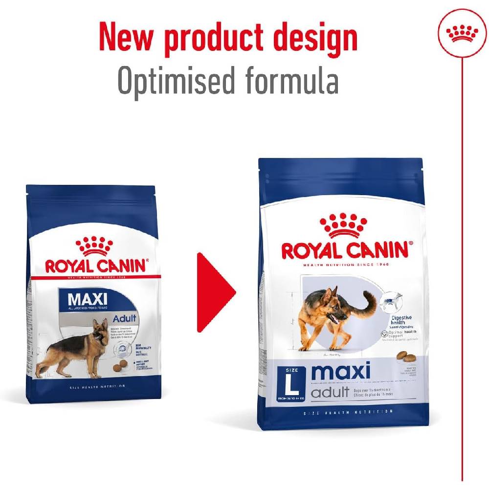 Royal Canin Maxi Adult Dog Dry Food – Large Breed, 26–44 kg