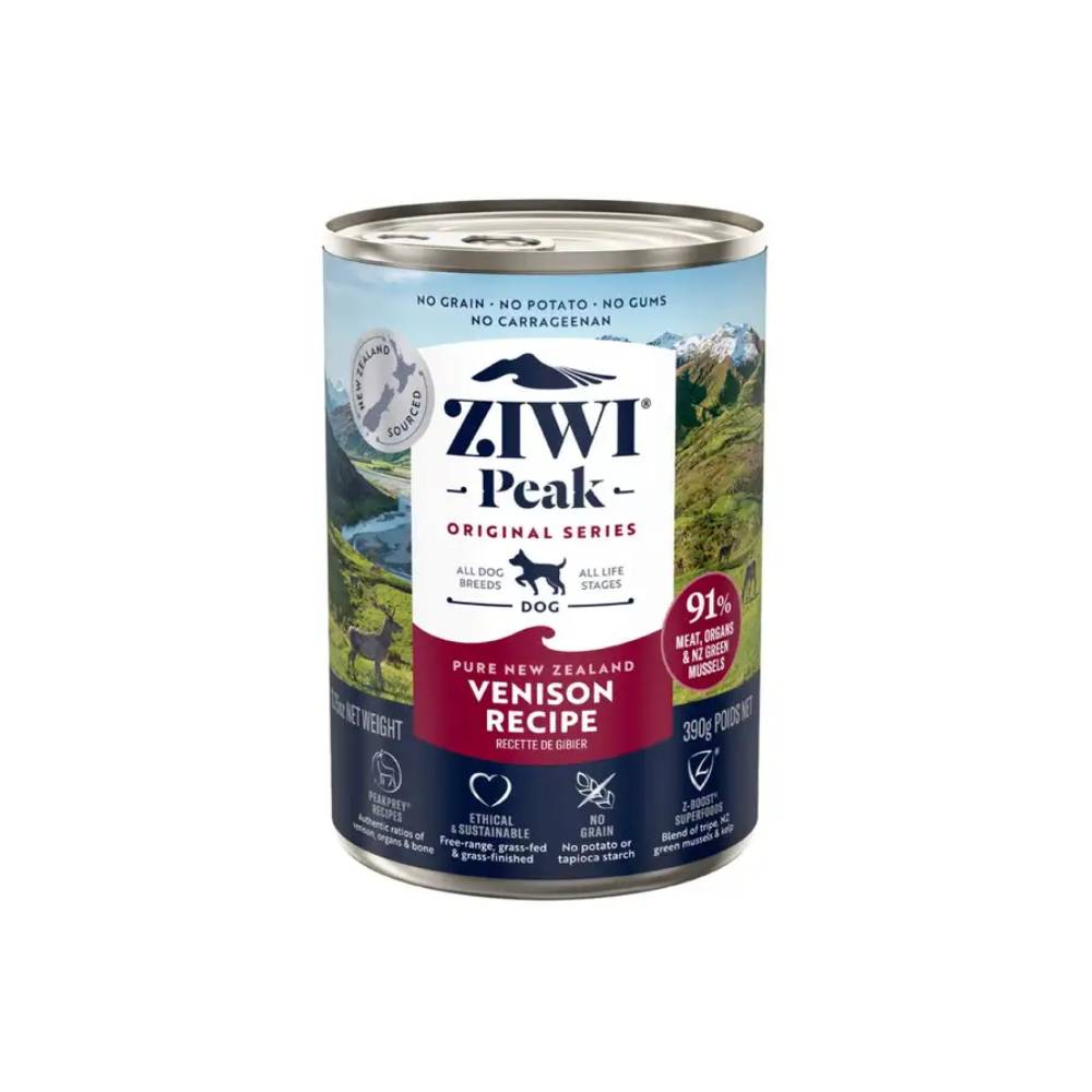 Ziwi Peak Venison Recipe Canned Dog Food 390 g