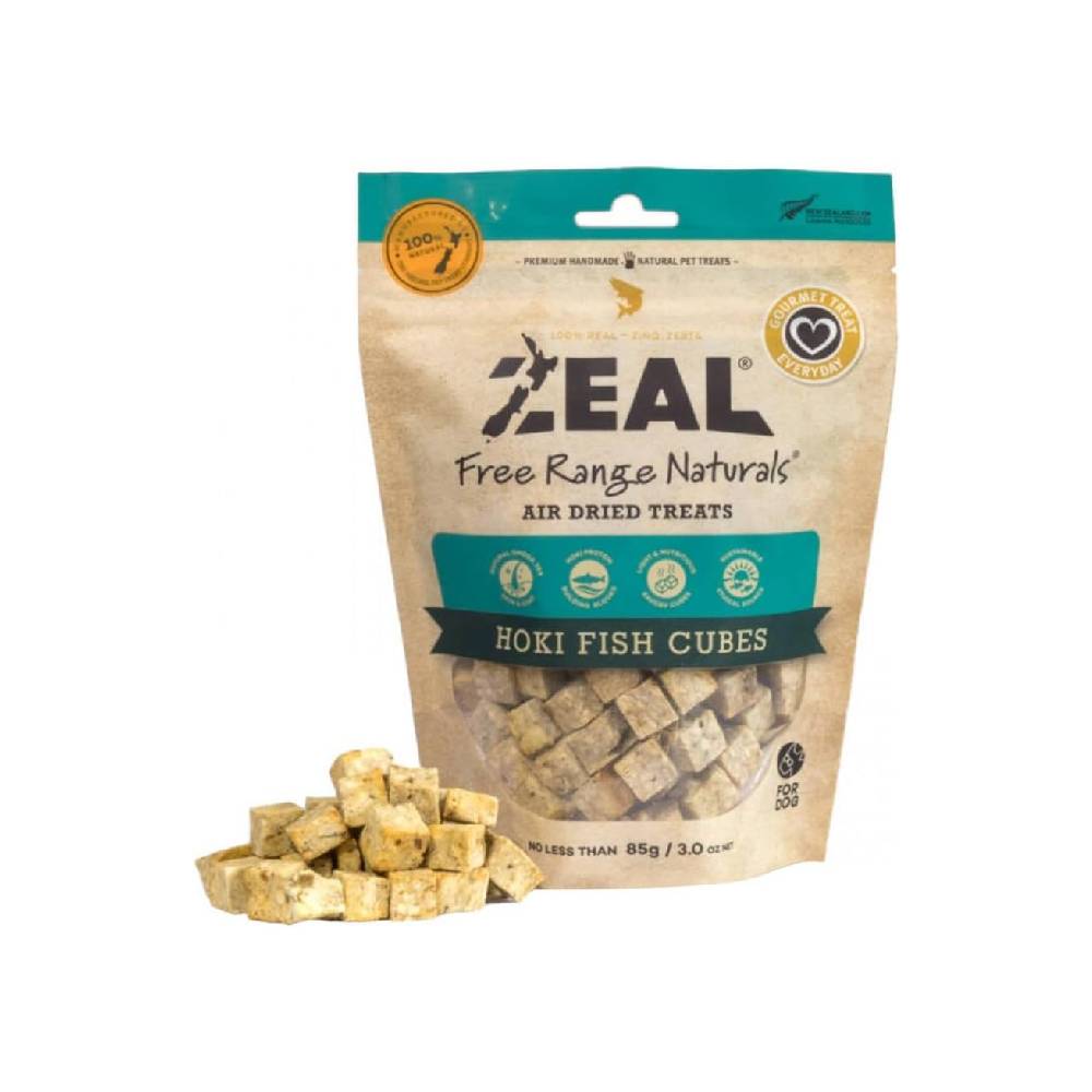 Zeal Hoki Fish Cubes Pet Treats 85 g