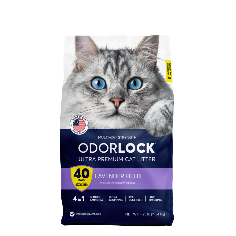 Intersand OdourLock Lavender Clumping Cat Litter