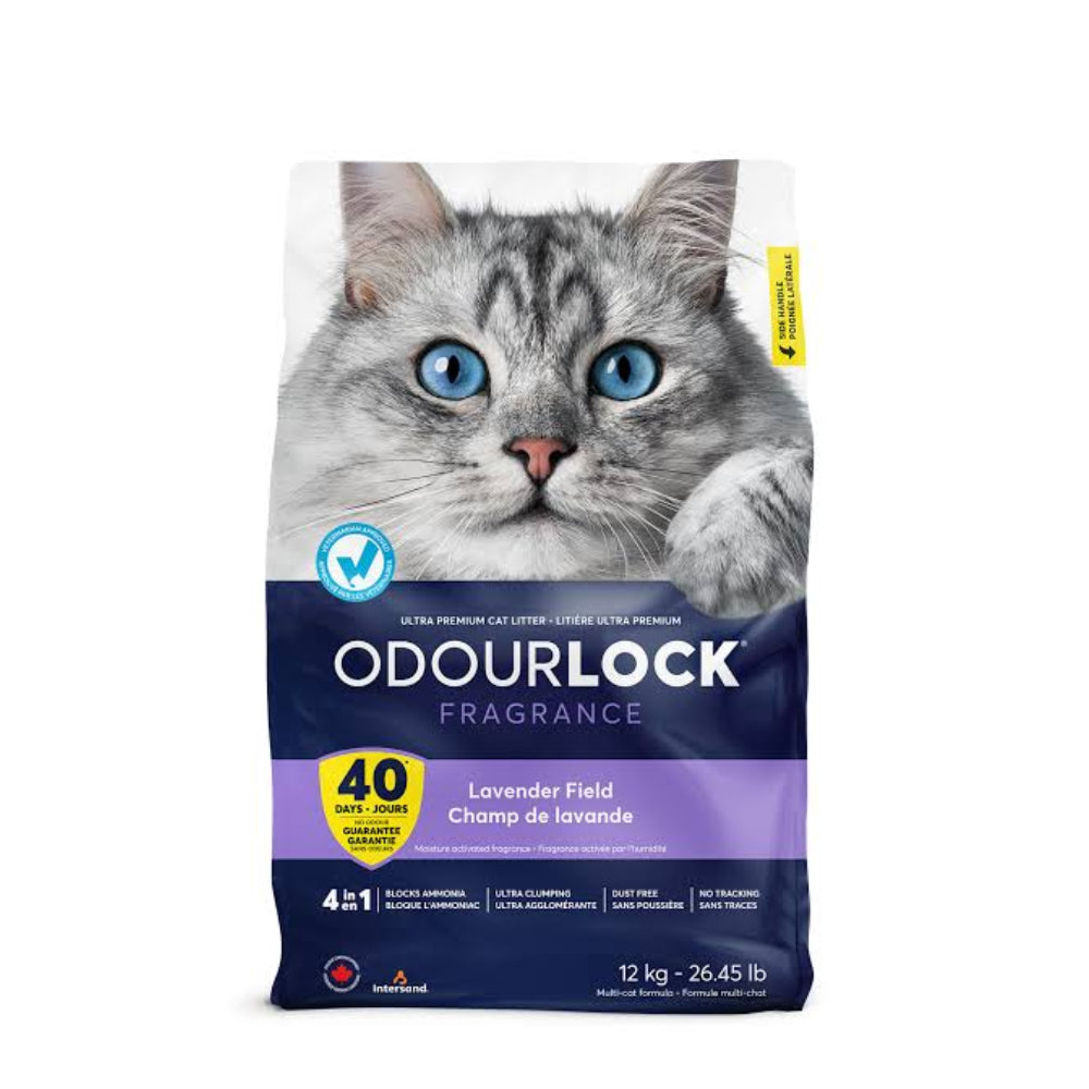 Intersand OdourLock Lavender Clumping Cat Litter