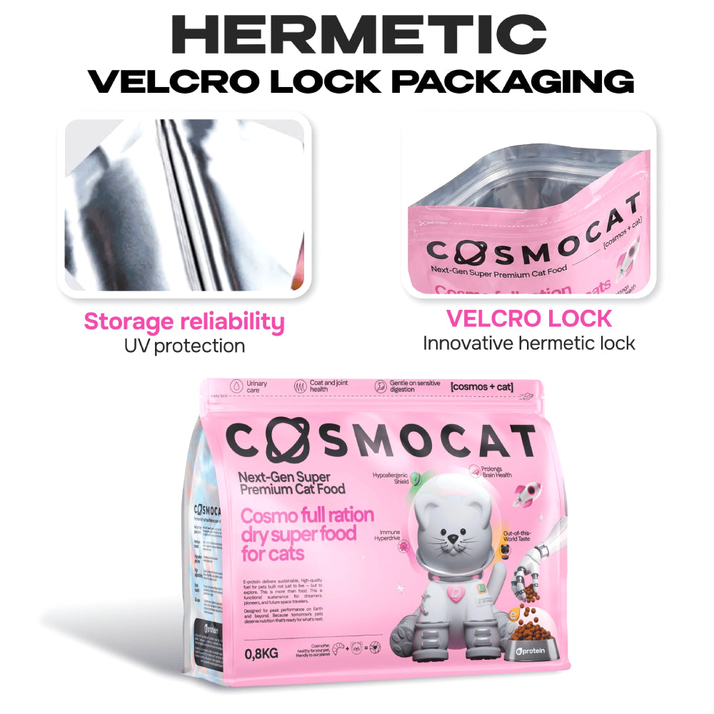 Cosmopet Cosmocat Regular Sterilised Duck Dry Cat Food 800 g