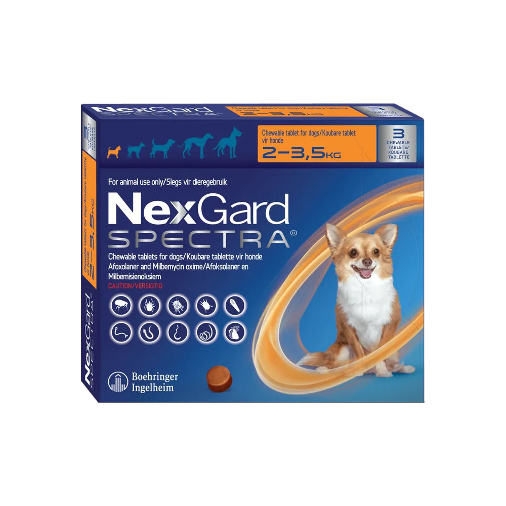 NexGard SPECTRA Chewable Tablets for Dogs
