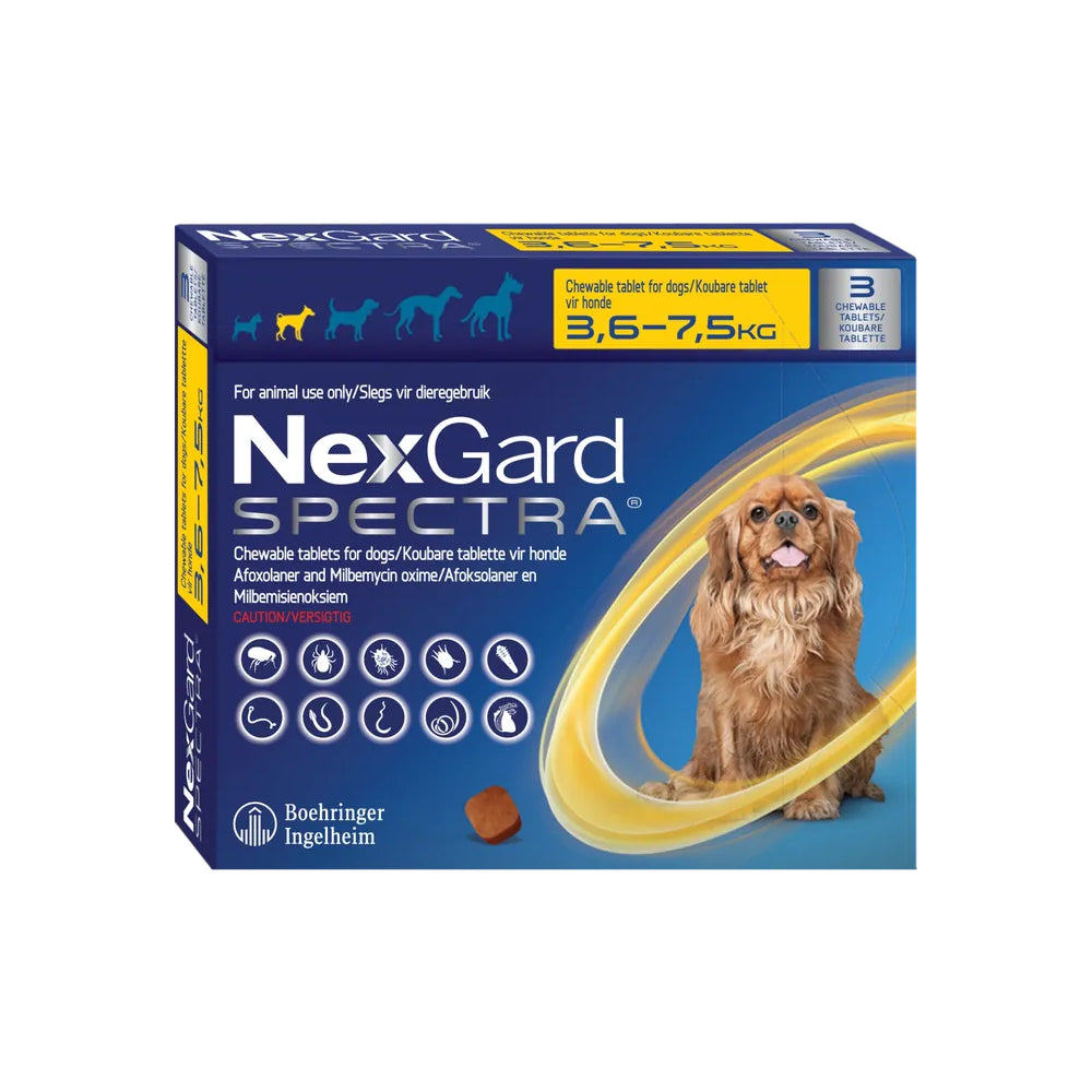 NexGard SPECTRA Chewable Tablets for Dogs