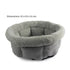 All For Paws - Cuddle Bed - Small/Grey