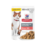Hill’s - Science Plan Sterilised Cat Adult Cat Wet Food With Salmon Pouches 85 grams