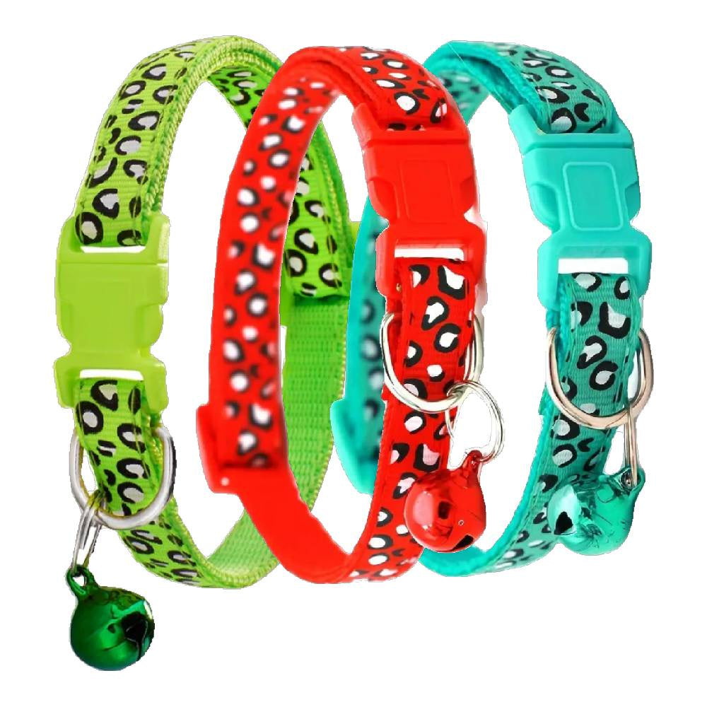 Stylish Cheetah Cat Collar