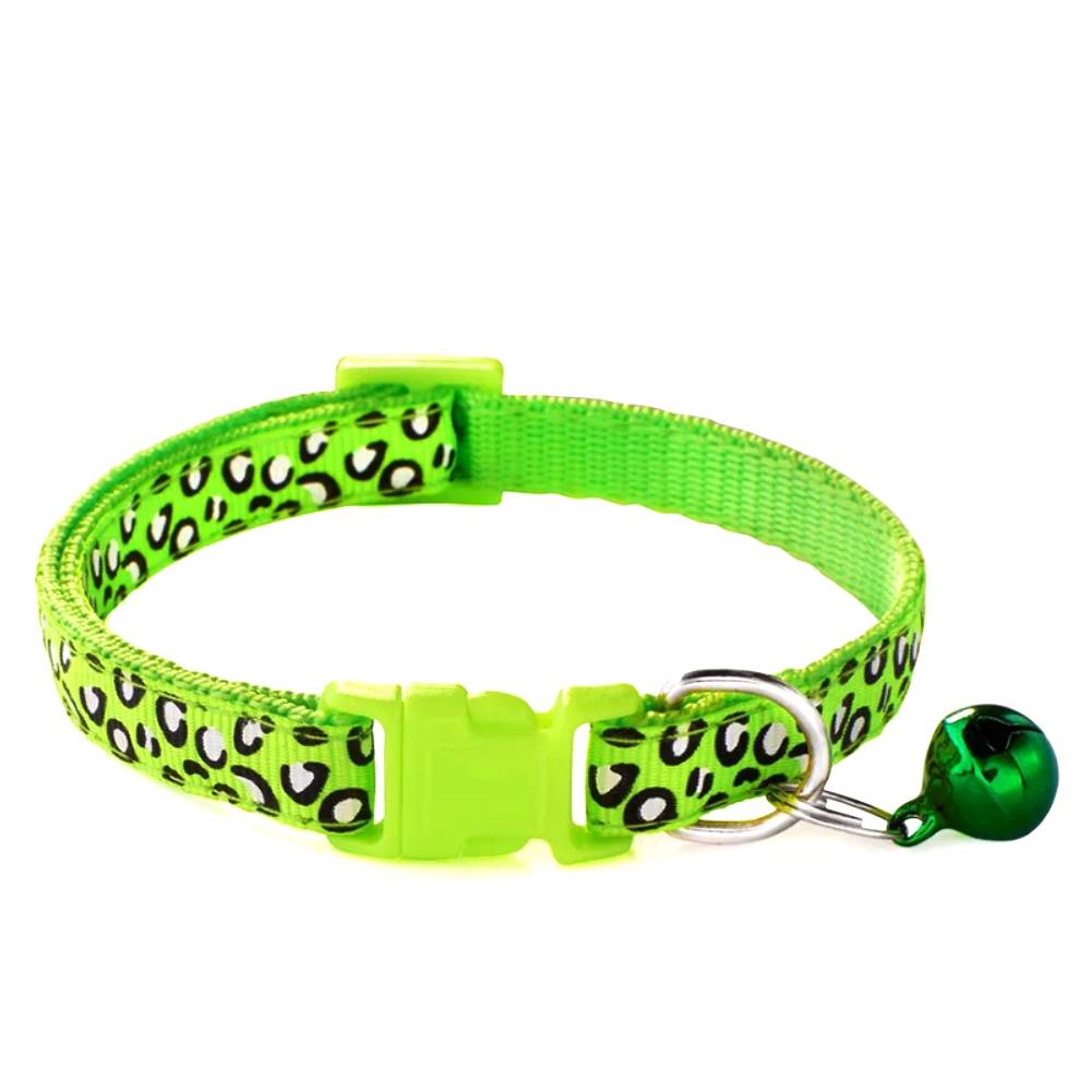 Stylish Cheetah Cat Collar 