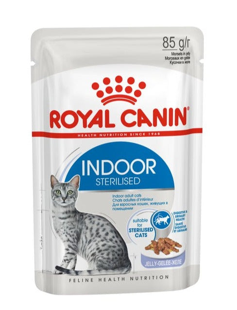 Royal Canin - Feline Health Nutrition Indoor Jelly (Wet Food - Pouches)