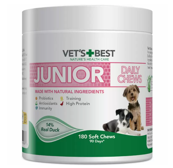 Vet’s Best Daily Chews (180 Soft Chews) – Junior