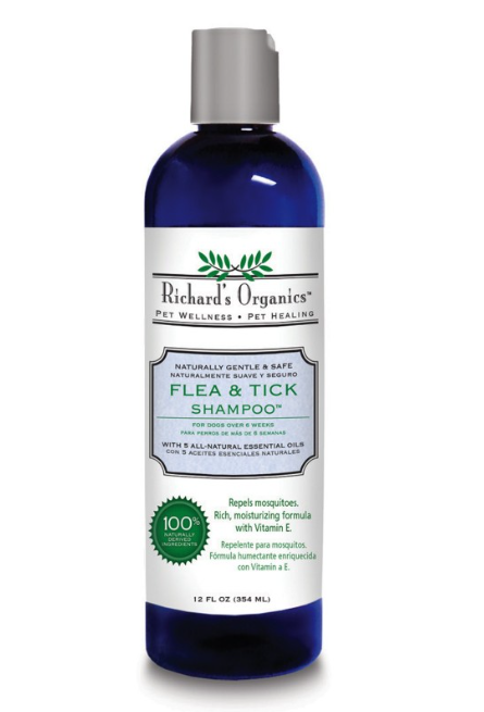 Synergy Labs Richard Organic Flea & Tick Shampoo - Dog 354ml
