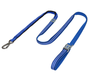 Doco - Vario Easy Snap Bungee Leash Reflective 6Ft 2.0 X 180Cm-Dcv2072M(Blue)-(Medium)