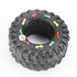 For Pet Chew Rubber Tyre With Sound, Size: 8*8*5 CM -Black