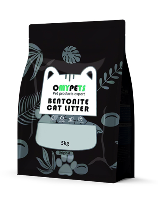 Omypets Classic Bentonite Clumping Cat Litter 5kg