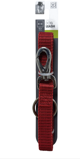 M-PETS - Sportline Dog Leash - Red