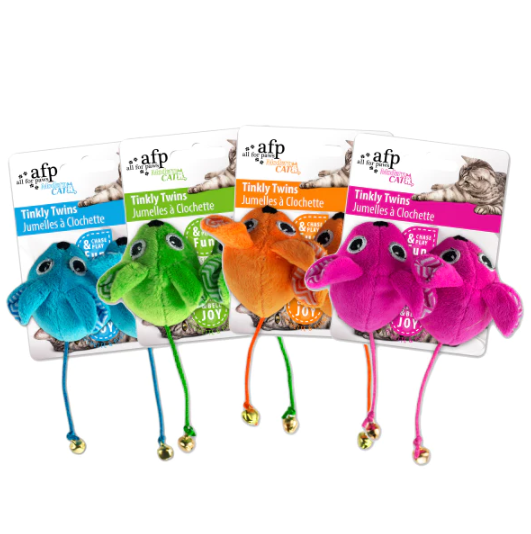 All For Paws Tinkly Twins Cat Toy