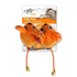 All For Paws Tinkly Twins Cat Toy -  Orange