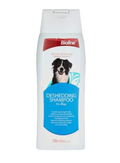 Bioline - Deshedding Shampoo For Dogs 250Ml