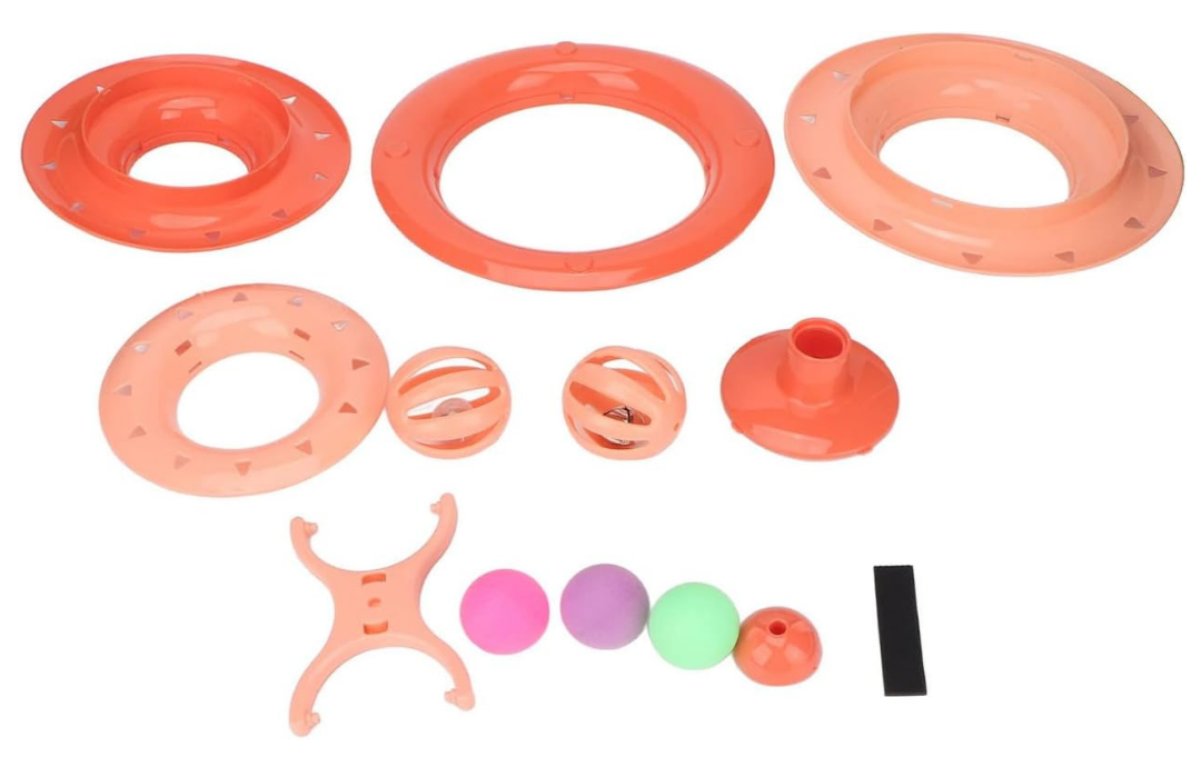 PL - Cat Turntable Toy - Orange