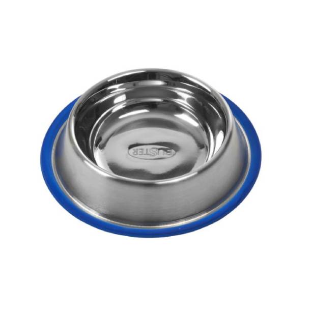 Buster Stainless Steel Bowl Blue Base 0.85L 23Cm